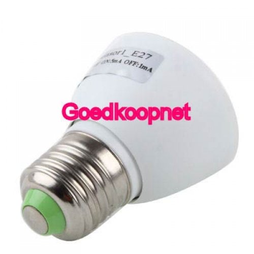 E27 LED lamp met bewegingsmelder