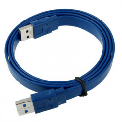 Platte USB 3.0 KABEL A male - A male  1 M