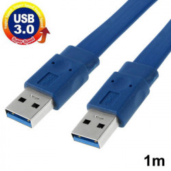 Platte USB 3.0 KABEL A male - A male  1 M