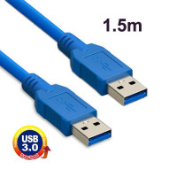 USB 3.0 KABEL A male - A male  1.5 M