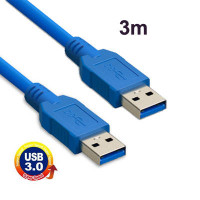 USB 3.0 KABEL A male - A male  3.0 M