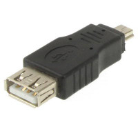 USB 2.0 Female to Mini USB 5 Pin Male Adapter