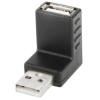 USB 2.0 Haakse A Male to A Female Adapter