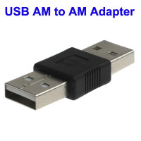 USB A Male - A Male Adapter  